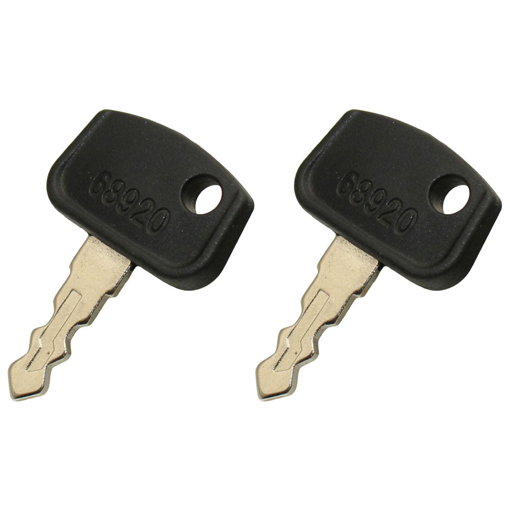 Qty 2: Key(s) Fits Kubota Replaces 68920