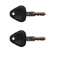 2 Heavy Equipment Keys Fits Volvo Excavators Part #777 14529178