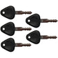 Set of 5 777 Ignition Start Starter Keys Fits Volvo Excavator Clark Lift Truck
