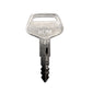 (1) Key Fits Komatsu Excavator Dozer Loader Kalmar Dressta Sakai Forklift 787 N7
