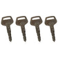 Qty. 4: Key(s) Fits Komatsu Replaces TR261434
