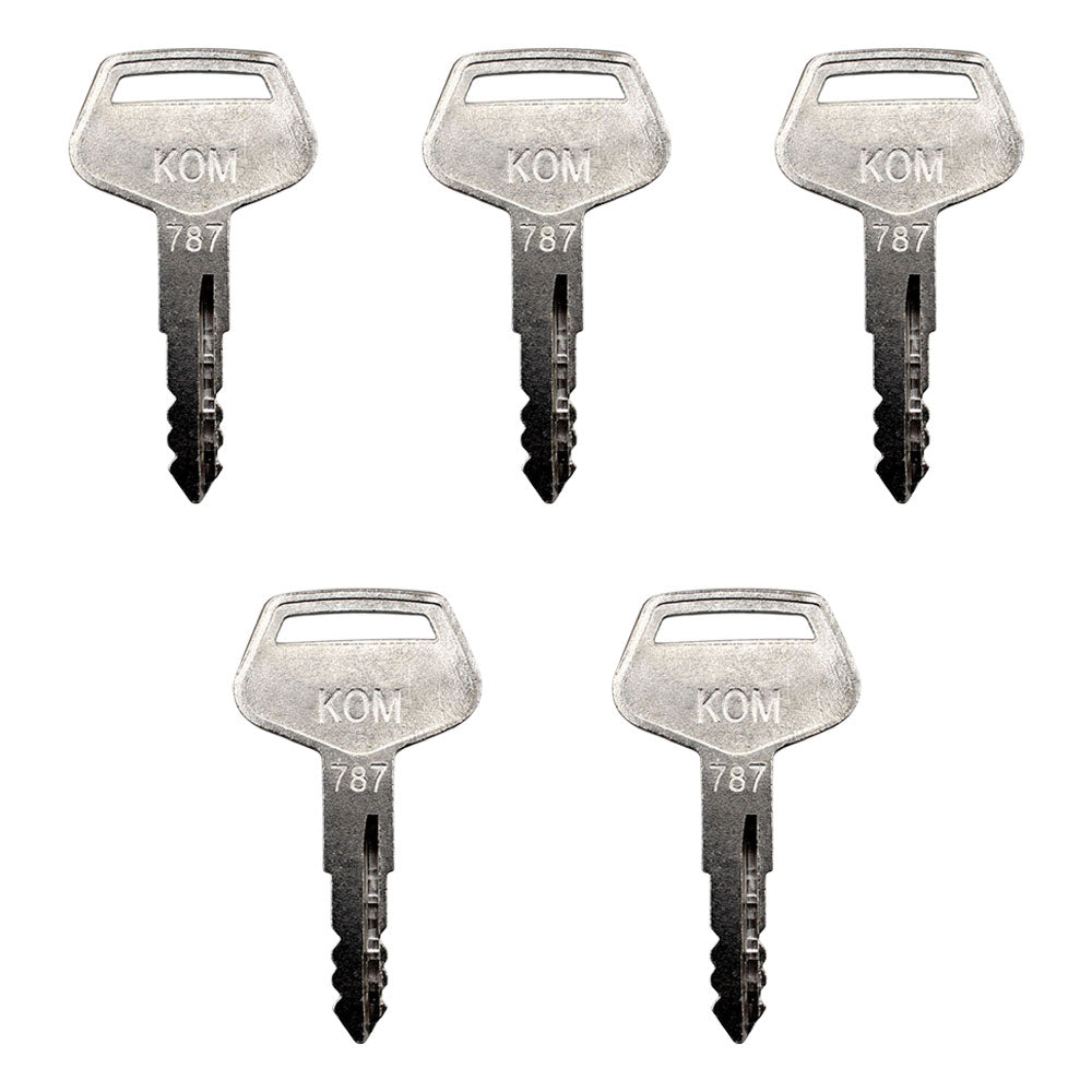 KOMATSU 787 KEY FITS MOST *5 PACK*