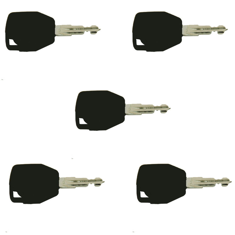 5 Keys Fit JCB Terex Backhoes Fermec Mini Excavators 231/81404 P7