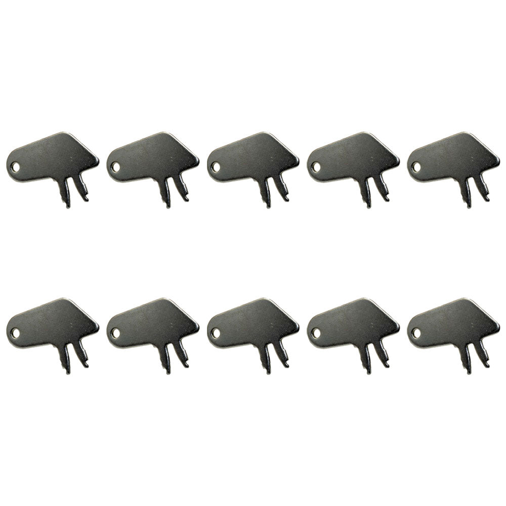 Qty. 10: Master Disconnect Key(s) Fits Caterpillar Replaces 8398-KEY