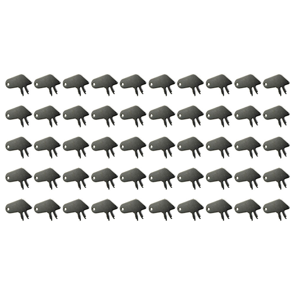 8398 (50) Master Disconnect & Old Igniton Keys Fits CAT Fits Caterpillar 8H5306