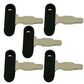 5 Ignition Start Starter keys Fits Honda Gentron Generator