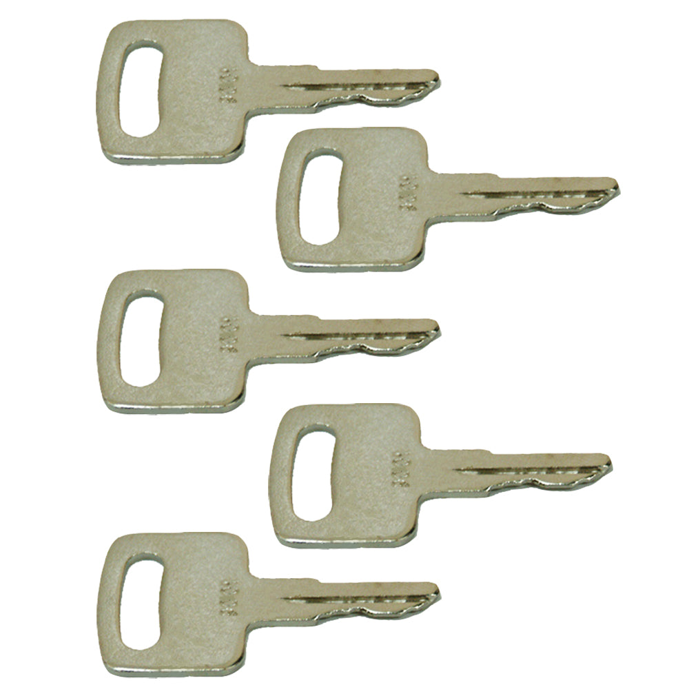 Five (5) Ignition Keys fits JLG / Upright Man Lift & Scissors Lift 2860030 9901