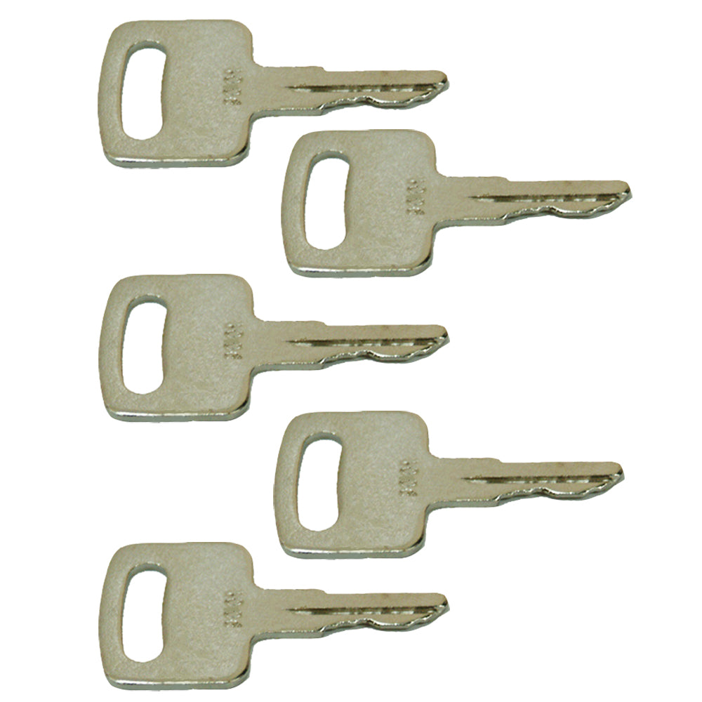 Five (5) Ignition Keys fits JLG / Upright Man Lift & Scissors Lift 2860030 9901