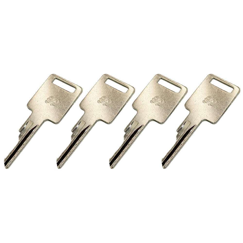 4 Ignition Key Fits Bobcat S450 S510 S530 S550 S570 S650 S630 S750 S770 S850