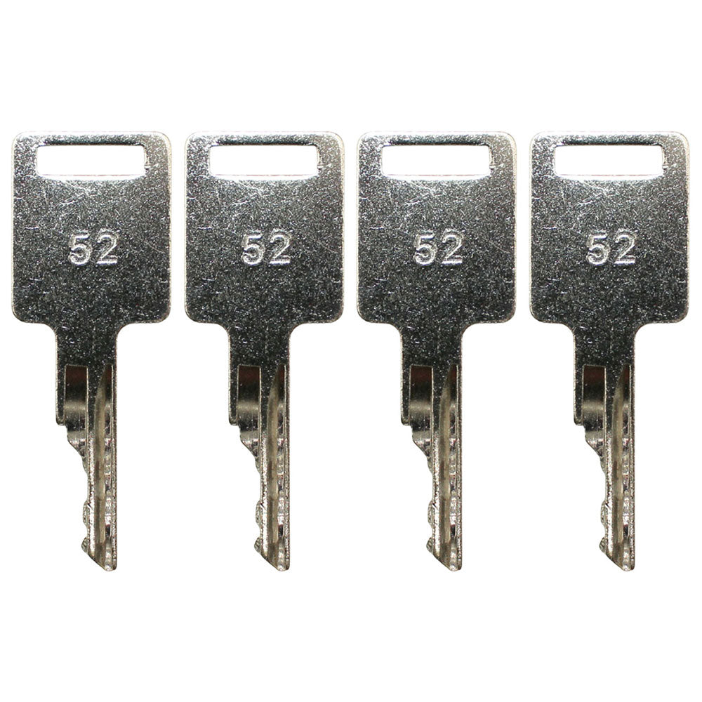4 Ignition Key Fits Bobcat S450 S510 S530 S550 S570 S650 S630 S750 S770 S850