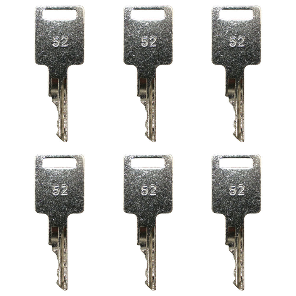 6 Ignition Keys Fits Bobcat 751 753 763 773 863 873 883 963 Skid Steer Loade