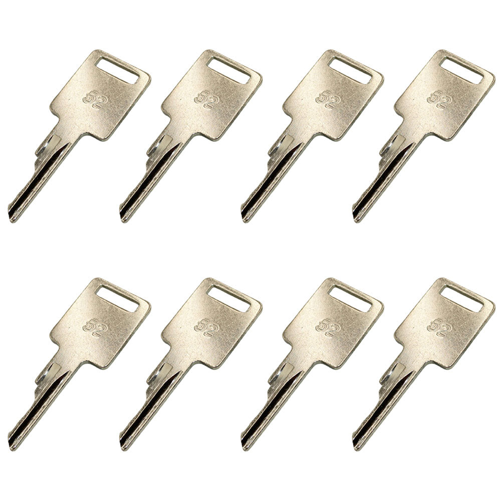 Qty 8: Key(s) Fits Volvo Replaces 58917261