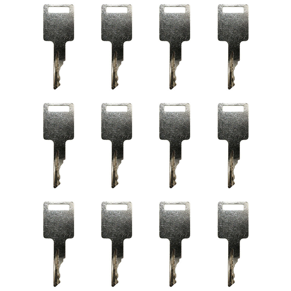 Qty 12: Key(s) Fits Universal Products Replaces 1042-9066