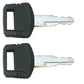 2 Excavator Keys Fits John Deere Hitachi Fits Case Dozer Fits New Holland H800
