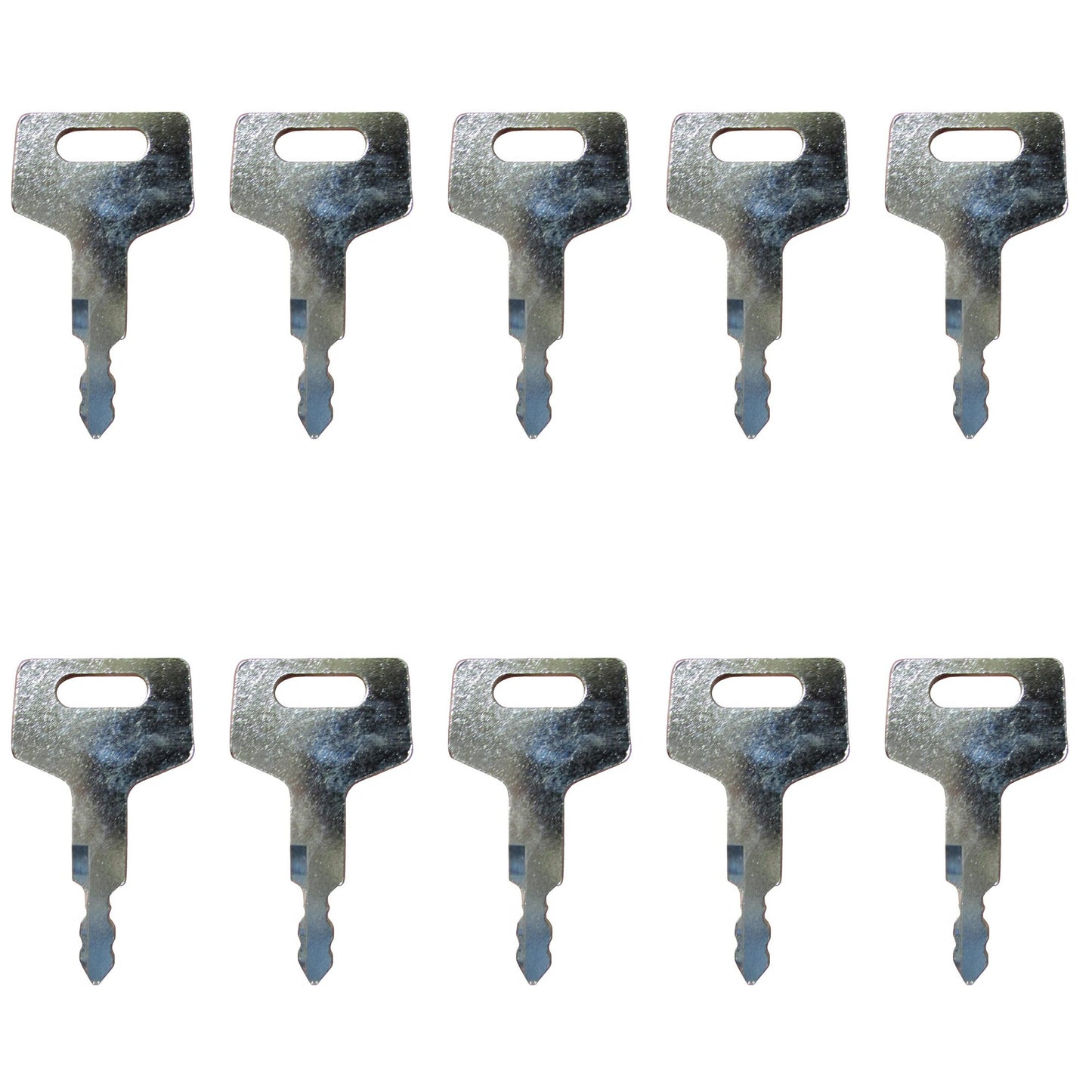 Qty 10: Key(s) Fits Takeuchi Replaces 17001-00019