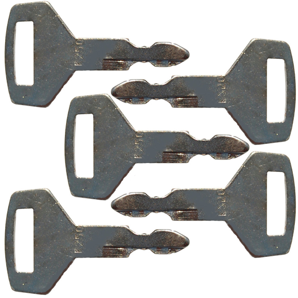 Qty 5: Key(s) Fits Case/International Harvester Replaces YN50501010P1