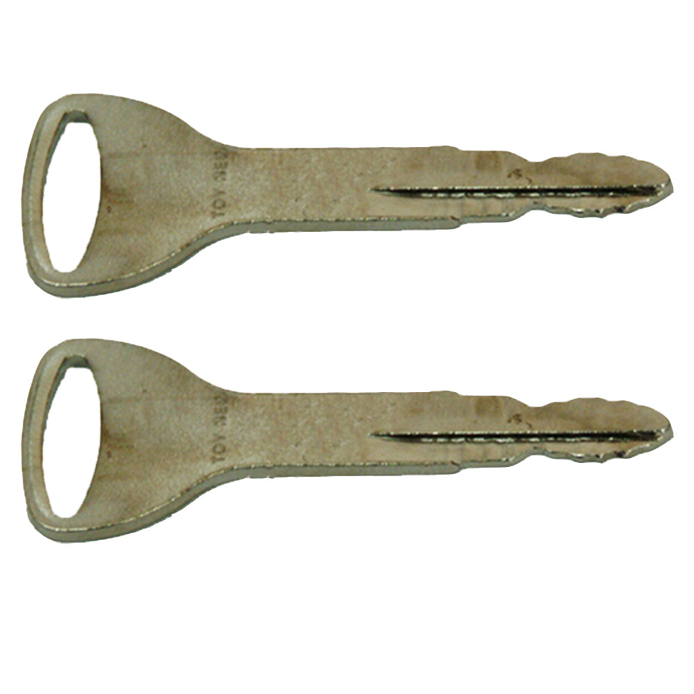 Qty 2: Key(s) Fits Toyota Replaces 57591-23330-71