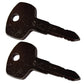 (2) Keys Fit Older Fits Nissan Forklifts Lift Trucks X7 G4