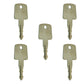(5)  Ignition Keys Heavy Equipment Asphalt Roller Key for Sakai Roller 974