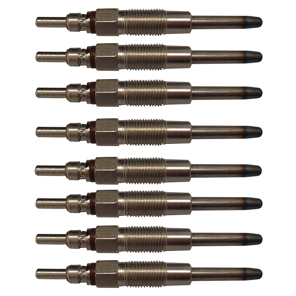 Set of 8 New Glow Plug DRX00084 For 1988-94 Fits Ford IDI 7.3L