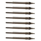 Set of 8 Glow Plugs Dual Coil Fits Ford 95 03 7.3L Powerstroke DRX00138