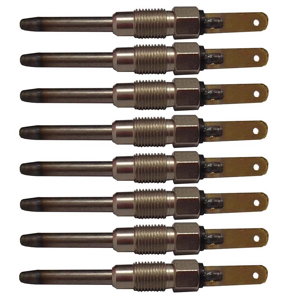 Glow Plug Set for 85-02 GM 6.2 / 6.5 Diesel RX DRX00050 (8)