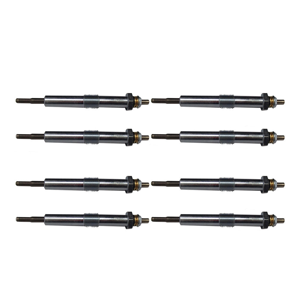 6.6L DIESELRX 06-16 Glow Plugs Set (8) for GMC Fits Chevrolet GM Duramax 2500 35