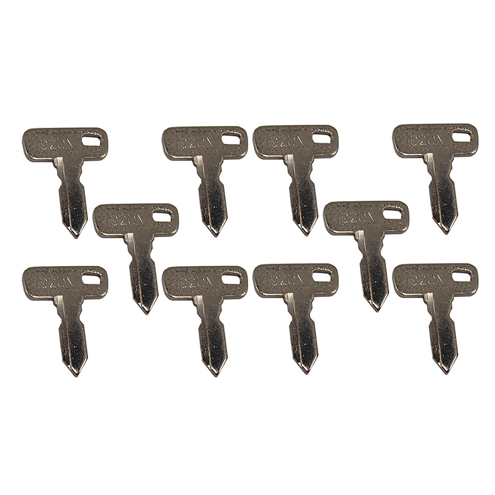 10 Ignition Keys Fits Club Car Golf Cart Key 84 & Up Gas & Electric DS Precedent