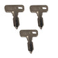 Qty 3: Ignition Key(s) Fits Club Car Replaces 1012505
