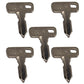 5 Replacement Keys Fits Club Car 84 DS 2004 &Up Precedent Gas Electric Golf Cart