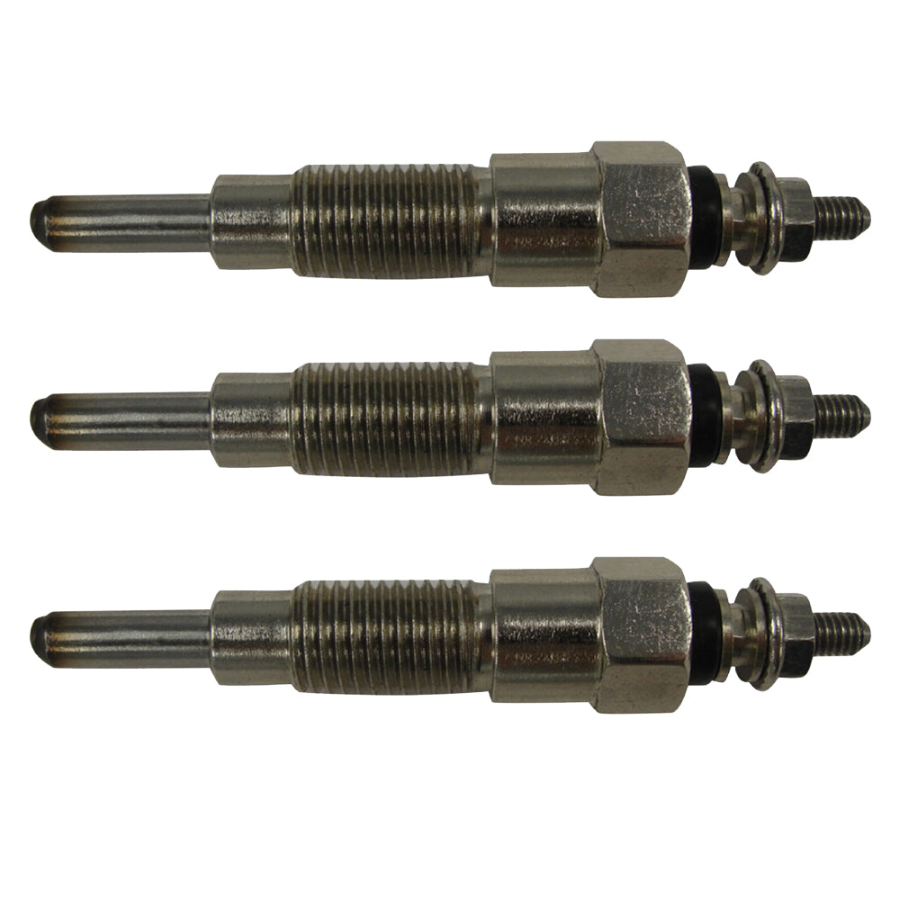 3 Glow Plugs Set Fits Kubota 15261-65513 B5001 B5100 B6100 B7100 RC-15FD RC-20