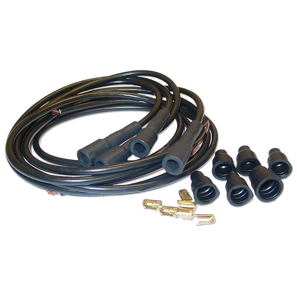 Spark Plug Wire Set for Minneapolis Moline Tractor 4-cyl Straight Boot wires