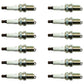 Qty 12: Spark Plug Fits Bad Boy Replaces 015-8000-00