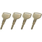 Qty 4: Ignition Key Fits Kubota Replaces 36919-75182