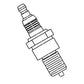 Spark Plug Fits Champion Replaces 225