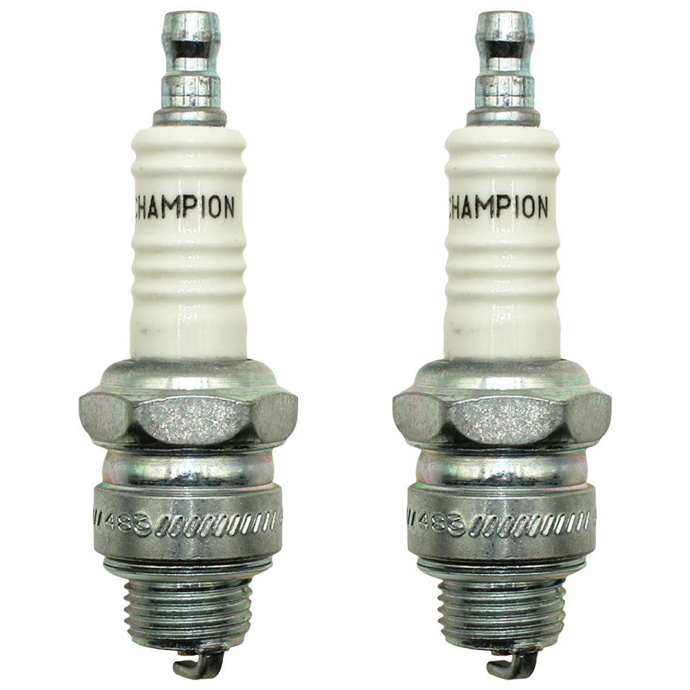 Qty 2: Spark Plug
 Fits Cub Cadet Replaces 408