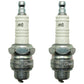 Qty 2: Spark Plug
 Fits John Deere Replaces AM101127