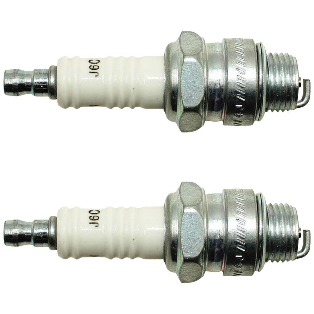 Qty 2: Spark Plug
 Fits John Deere Replaces AM101127