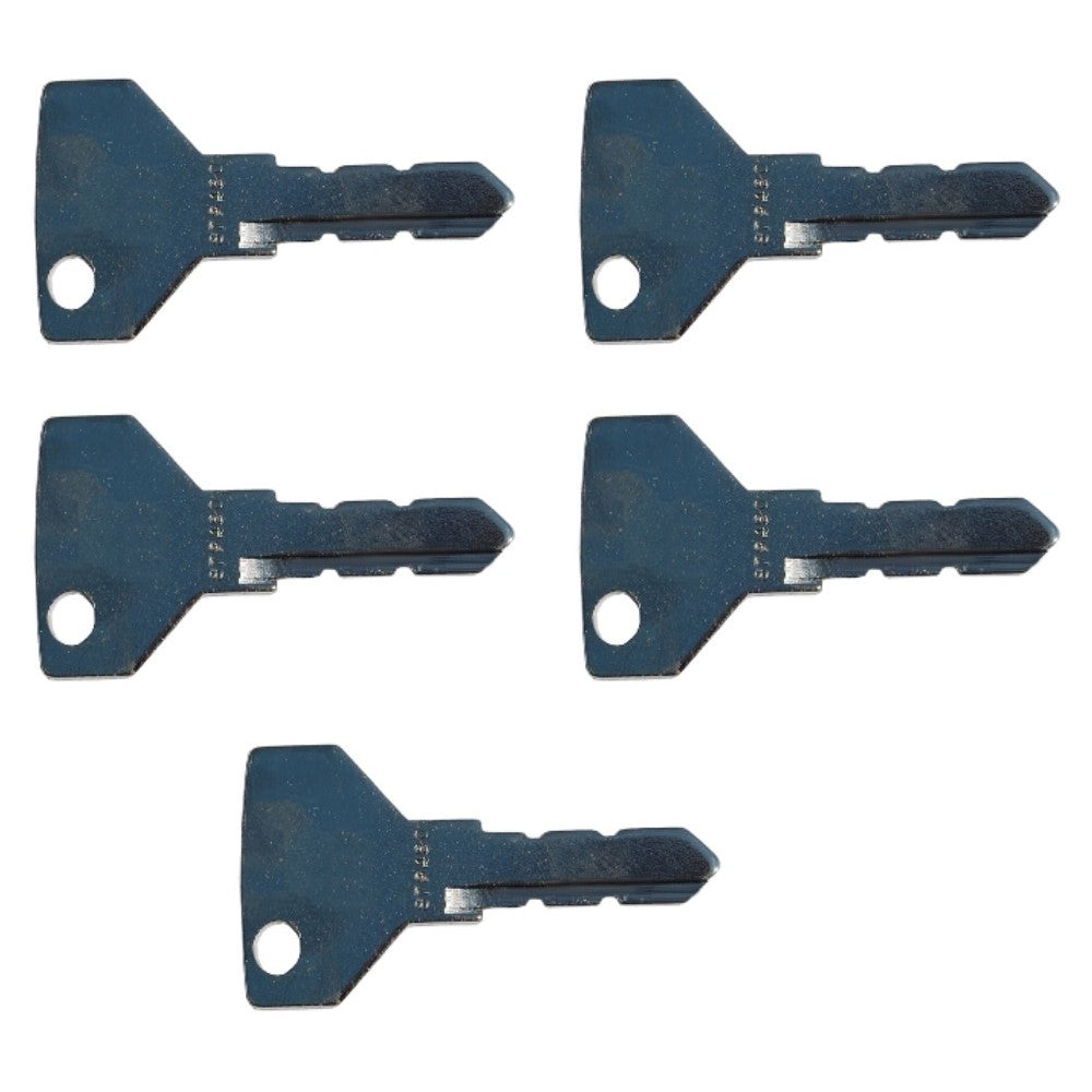 Qty 5: Equipment Key  Fits Hyundai Replaces 52160