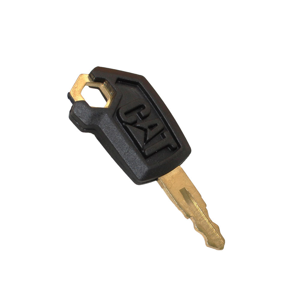 5P8500 Key New Style w/ Logo Fits Caterpillar Heavy Equipment