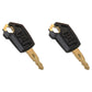 (2) Heavy Equipment Ignition Keys 5P8500 New Style Fits CAT Fits Caterpillar
