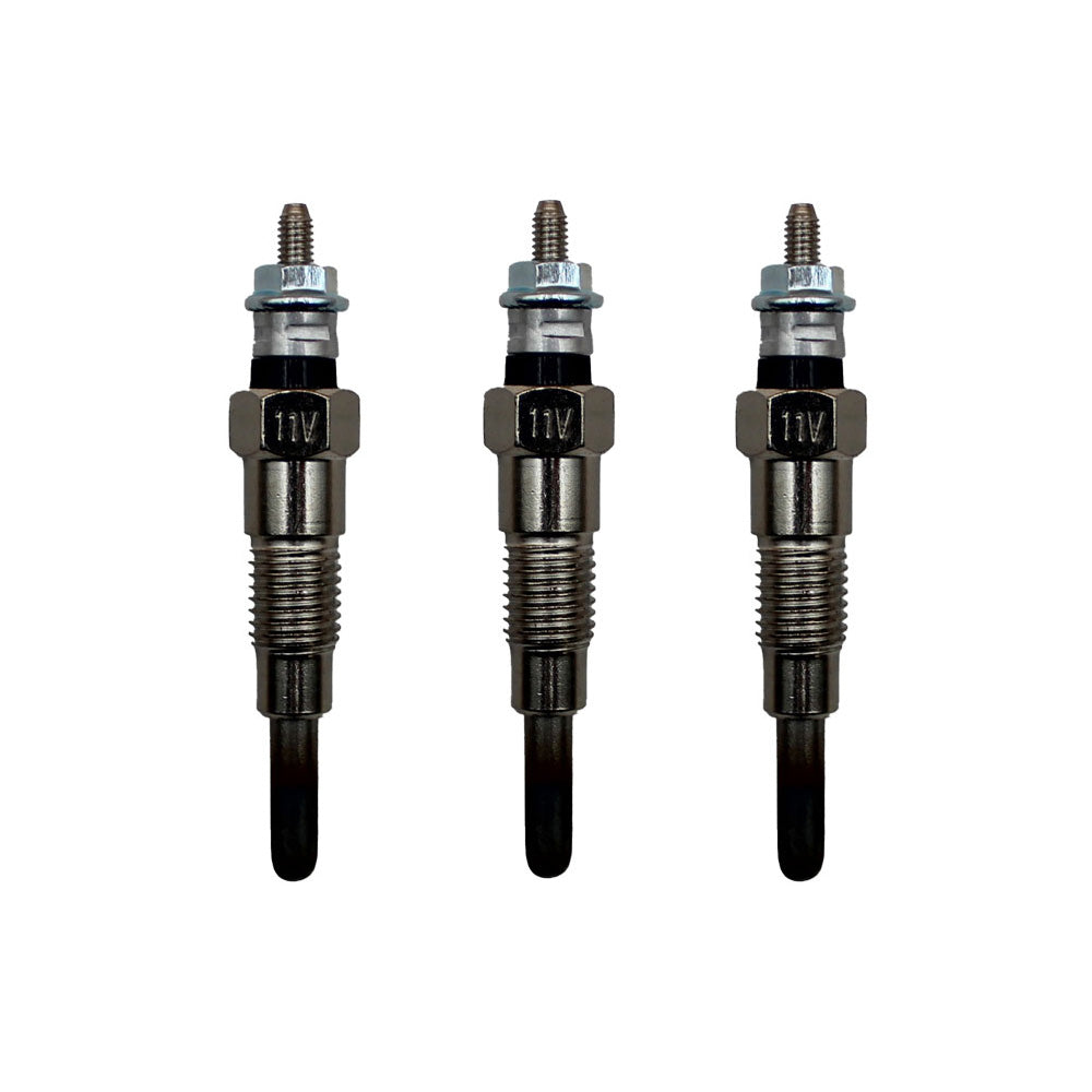 Qty 3: Glow Plug Fits Yanmar Replaces 129155-77800