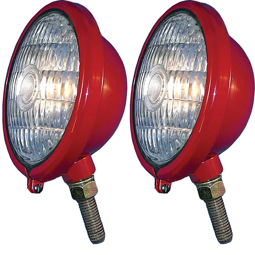 12 V Headlight Pair Fits FARMALL Fits Cub (Super A C H M) 100 130 200 300 350