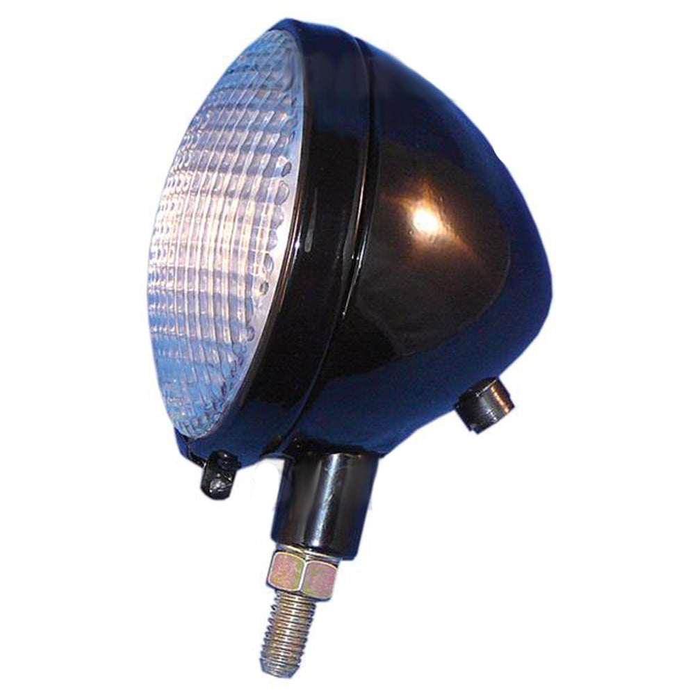 S.61787 HEADLIGHT, 6 V, BLACK, Fits JD Fits John Deere