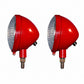 Qty 2: Red 12V Complete Headlight Assembly Fits FARMALL Replaces 365503R1