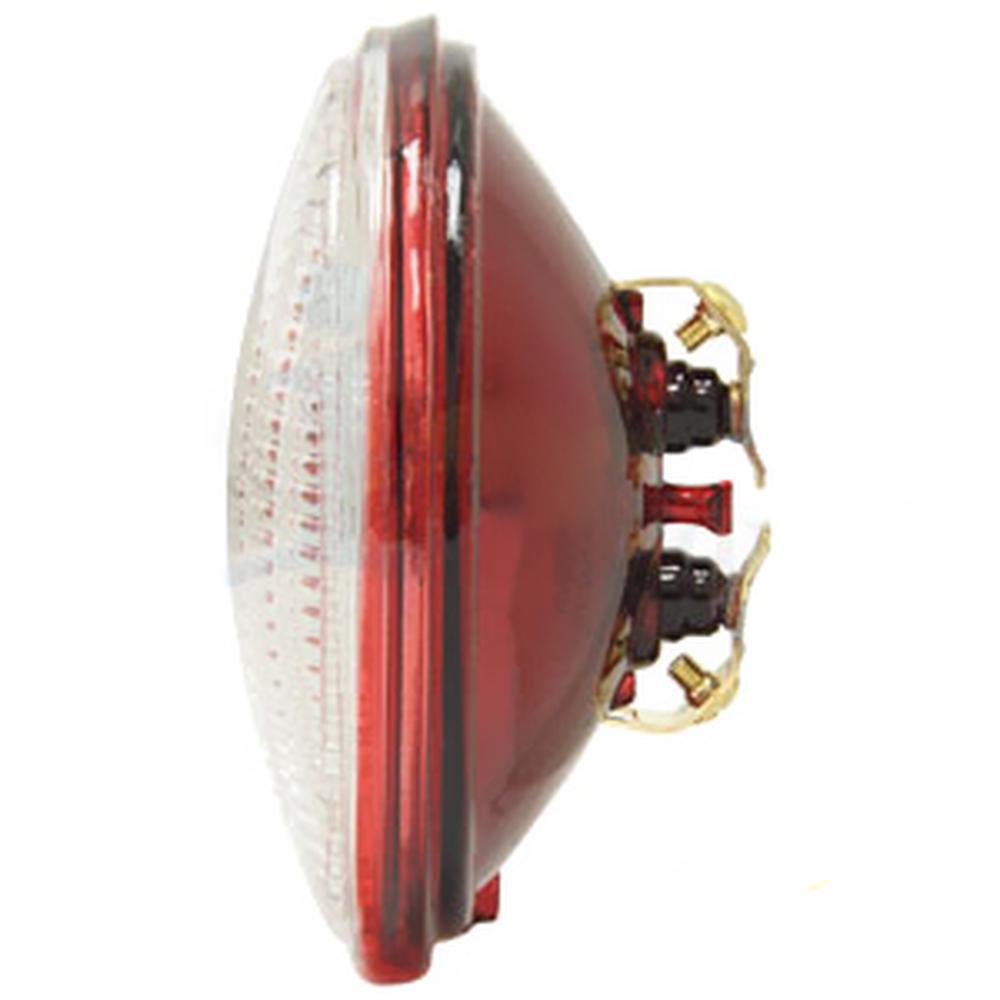 Sealed Beam Light Bulb - 12V Trapezoid Beam Combination Rear Lamp w/ Transparent