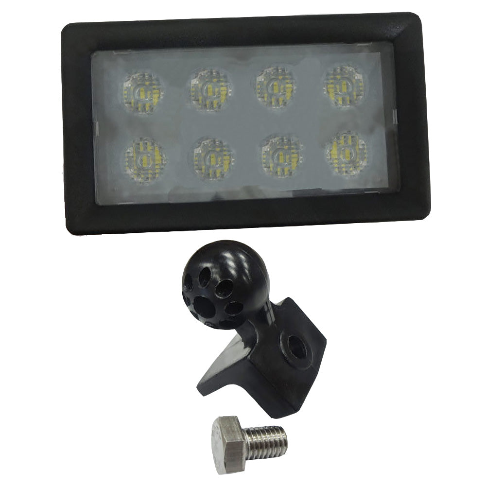 Rectangular LED Headlight Fits John Deere Replaces AR115342