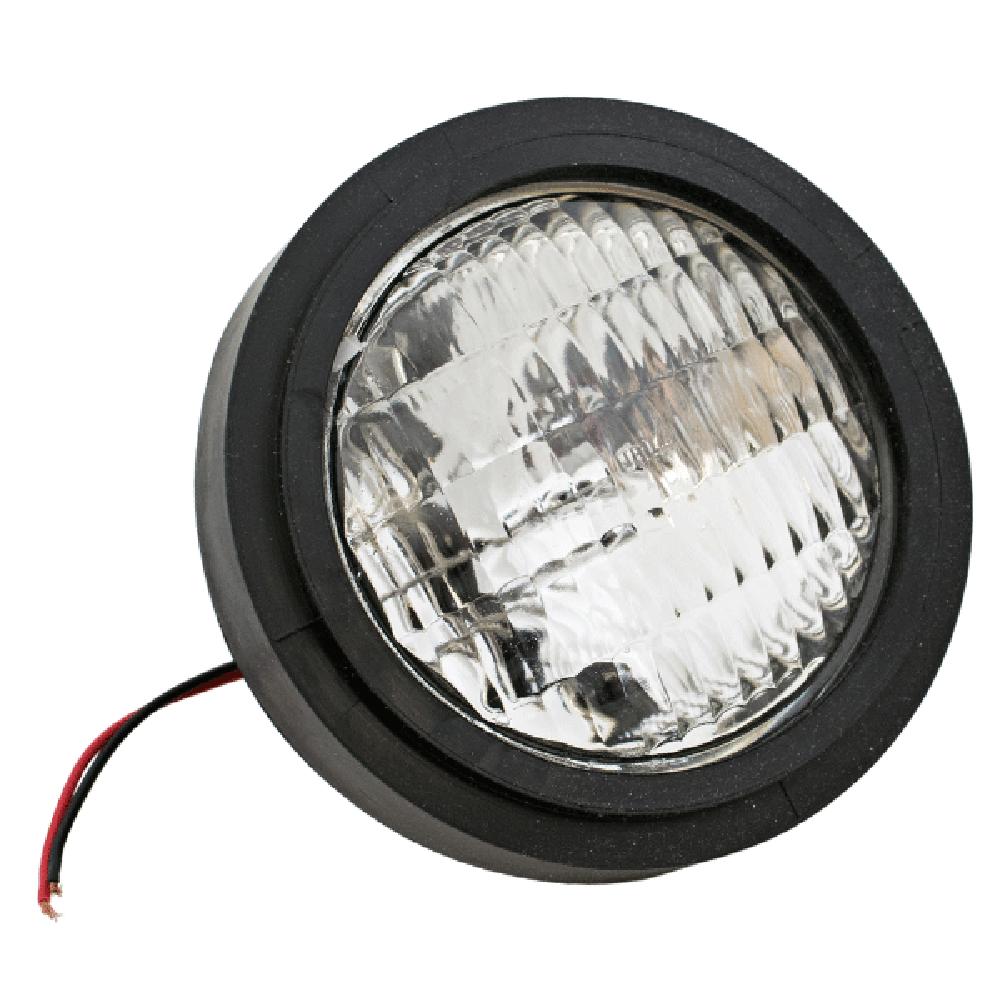 12V Sealed Beam Headlight Fits White Replaces 105340AS