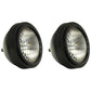 Qty 2: 12V Sealed Beam Headlight Fits White Replaces 105340AS
