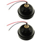 Qty 2: 12V Sealed Beam Headlight Fits White Replaces 105340AS